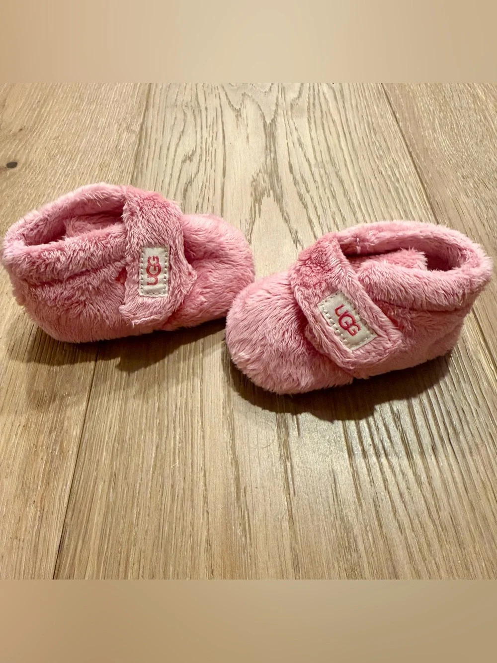 UGG Baby Bixbee Pink Booties 0-6 Months